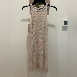 Gianni Bini fringe dress XS